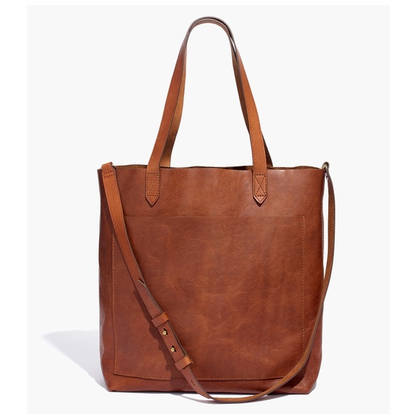 Madewell Handbags - New MADEWELL The Medium Transport Tote in English Saddle